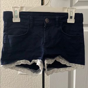 Dark blue shorts